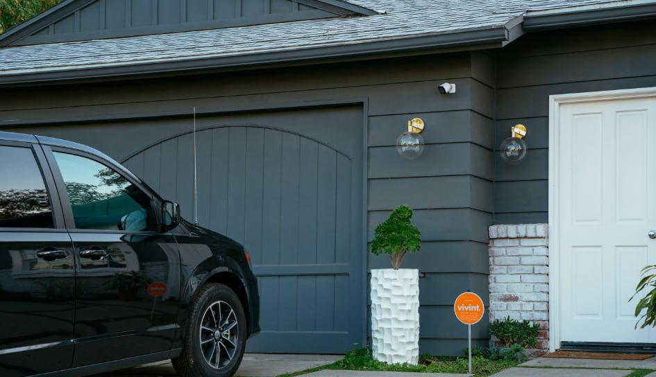 Vivint home security camera in Long Island
